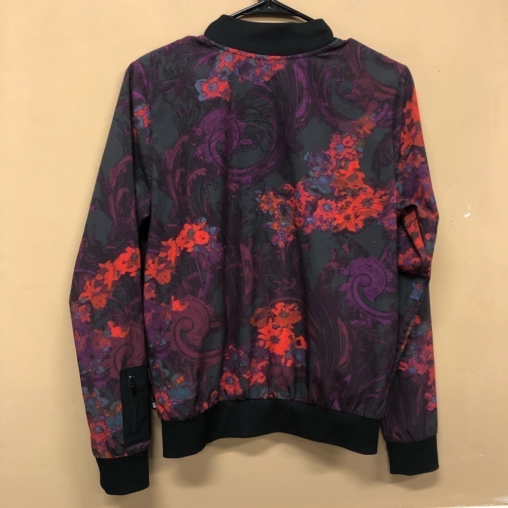 Fabletics Ithaca Floral Athletic Activewear Jacket View 2